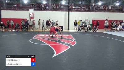 61 kg Consi Of 8 #2 - Stockton O'Brien, Wyoming Wrestling Reg Training Ctr vs Alex Almeyda, Pennsylvania RTC