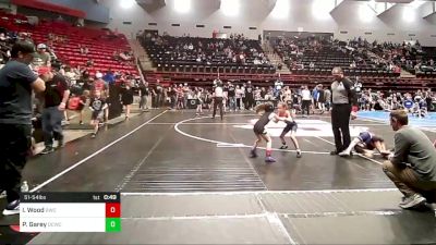 51-54 lbs Final - Icy Wood, Bentonville Wrestling Club vs Paysen Garey, Dark Cloud Wrestling Club