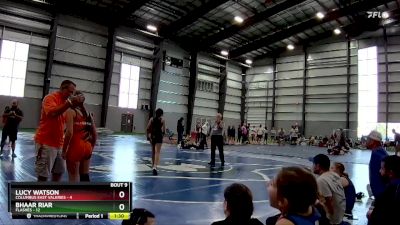 106 lbs Finals (8 Team) - Bhaar Riar, Flashes vs Lucy Watson, Columbus East Valkries