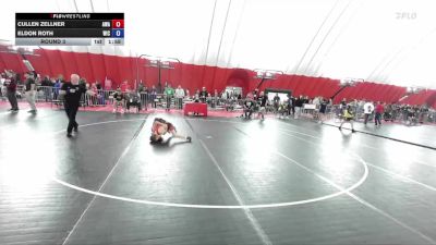 94 lbs Round 3 - Cullen Zellner, Askren Wrestling Academy vs Eldon Roth, Weigh In Club