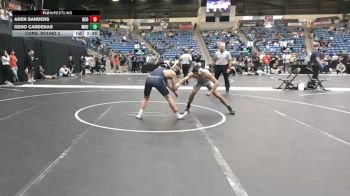 125 lbs Cons. Round 2 - Aden Sanders, Central Oklahoma vs Geno Cardenas, Missouri Baptist University