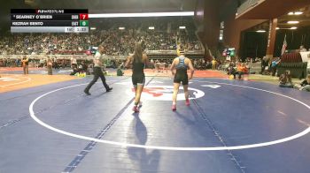 120 lbs Champ. Round 1 - Kezrah Bento, Cheyenne East vs Searney O`Brien, Sheridan