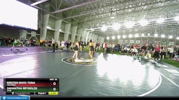140 lbs Champ. Round 1 - Kirsten Rayo-Tona, Columbia vs Samantha Reynolds, Juab