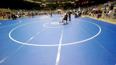 155 lbs Consi Of 8 #2 - Irvin Jones, Blue T McLain vs Emmitt Looney, Blue T Carver