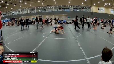 88 lbs Round 2 (6 Team) - Ethan Skates, Crossroads Wrestling vs Cole Dickerson, Southern Fury