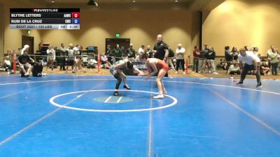105 lbs Cons. Sub-semis - Blythe Letters, All American Wrestling Club vs Rubi De La Cruz, Copiague Wrestling Club