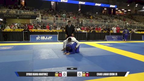 Craig Lamar Odom Jr vs Syrus Ikaika Martinez 2025 Pan Kids Jiu-Jitsu IBJJF Championship