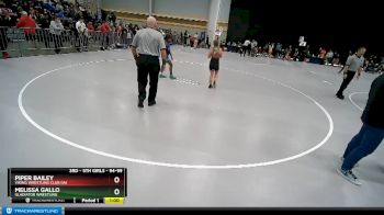 94-99 lbs Round 1 - Melissa Gallo, Gladiator Wrestling vs Piper Bailey, Viking Wrestling Club (IA)