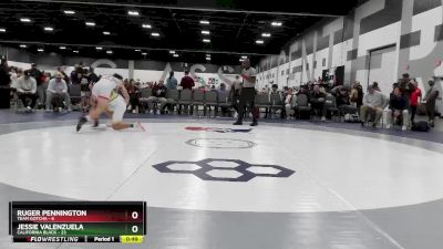 159 lbs Round 3 - Ruger Pennington, Team Gotcha vs Jessie Valenzuela, California Black