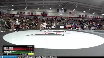 165 lbs Champ. Round 2 - John Ridle, Central Missouri vs Jaziah Whaley, Chadron State