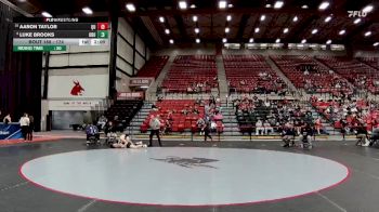 174 lbs Cons. Round 2 - Aaron Taylor, Quincy vs Luke Brooks, Ouachita Baptist