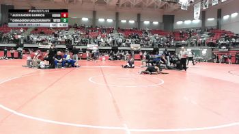 157 lbs Quarterfinal - Alexander Barros, Lewisville Hebron vs Chinagorom Ukeleghuranyn, Wolfforth Frenship