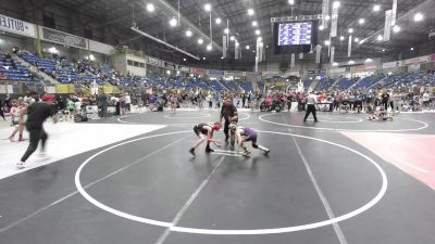 83 lbs Consi Of 8 #2 - Ashton Tuzson, Scottsbluff WC vs Austin Urioste, New Mexico Bad Boyz