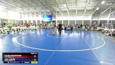 157 lbs Placement Matches (8 Team) - Tyler Whartnaby, New Jersey vs Tate Sailer, North Dakota