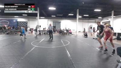 76 lbs 1st Place Match - Kaleb Dempsey, NOVA WC vs Finn Wheeler, All I See Is Gold