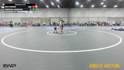 40 lbs Rr Rnd 1 - Emerson Thompson, Full Circle 9U vs Nick Steiner, POWA 9U