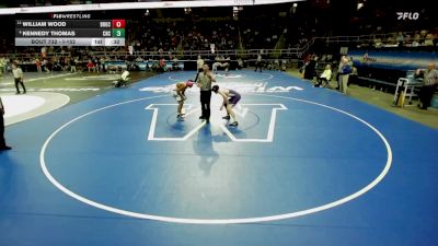 I-152 lbs Cons. Round 4 - Kennedy Thomas, Cicero North Syracuse vs William Wood, Brockport