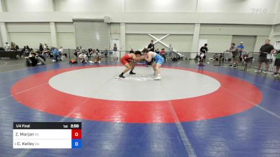 190 lbs 1/4 Final - Zaid Marjan, North Carolina vs Colin Kelley, Georgia