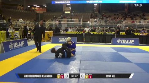 Ryan Nee vs Arthur Trindade De Almeida 2025 Pan Jiu Jitsu IBJJF Championship