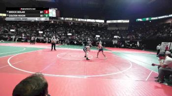 128 lbs Cons. Semi - Colton Nixon, MFJ3 vs Brock Bolan, MP1