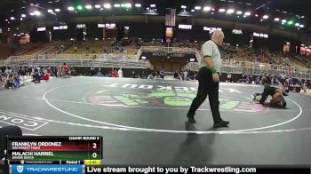 182 lbs Champ. Round 3 - Franklyn Ordonez, Southwest Miami vs Malachi Harriel, Jensen Beach