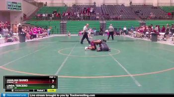 140 lbs Semis & 1st Wb (8 Team) - Linda Tercero, Gilmer vs Jahajah Banks, Jordan