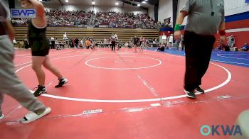110 lbs 2nd Place - Travis Dupire, Eufaula Ironheads Wrestling Club vs Reid Lauerman, McAlester Youth Wrestling