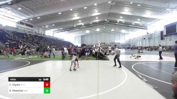 42 lbs Rr Rnd 1 - Emilio Sigala, AZ Cross Trained WC vs Aaron Maestas, Dog Pound WC