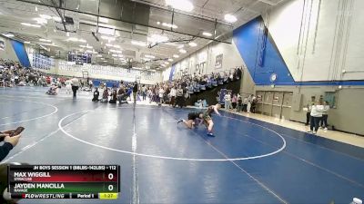 112 lbs Cons. Round 2 - Jayden Mancilla, Ravage vs Max Wiggill, Syracuse