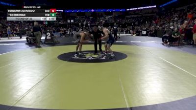 138 lbs Round Of 32 - Benjamin Alvarado, Clovis East (CS) vs Ej Sheeran, Pitman (SJ)