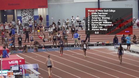 Women's 60m, Prelims 4
