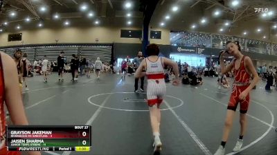 80 lbs Round 7 (8 Team) - Josh Fitzgerald, Riverheads MS Wrestling vs Troy Migliaccio, Junior Terps Xtreme