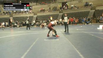 145 Championship Bracket Cons. Round 3 - Malik Cain, Anoka vs Chris Meyers, Woodbury