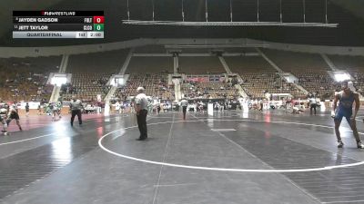 1A-4A 120 Quarterfinal - Jayden Gadson, Fultondale vs Jett Taylor, Cleburne County