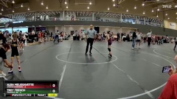 52 lbs Round 5 (6 Team) - Alba Melissavette, Jaguar Warriors vs Trey French, Triangle WA