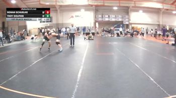 141 lbs 1st Place Match - Troy Dolphin, UW Parkside vs Ronan Schuelke, McKendree