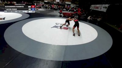 165 lbs Quarters - Alexandros Kosmitis, Monster Garage Wrestling vs Jacob Perez, Amateur Wrestling Academy