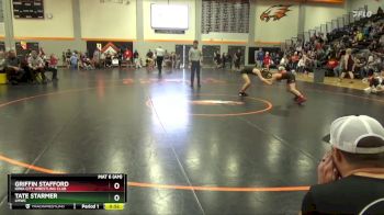 N-19 lbs Quarterfinal - Griffin Stafford, Iowa City Wrestling Club vs Tate Starmer, LMWC