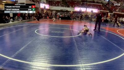 49 lbs Quarterfinal - Wyatt Morgan, Silver Valley Wrestling Club vs Frank Pattison, Glasgow Wrestling Club