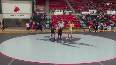 165 lbs Champ. Round 1 - Tony Stewart, NEO vs Cailub Solis, Missouri Valley