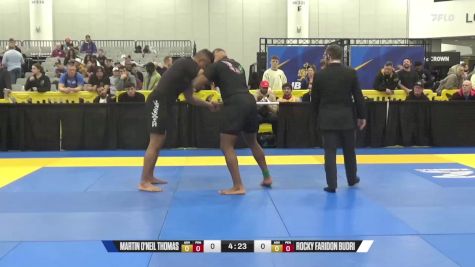 Rocky Faridon Budri vs Martin O'Neil Thomas 2024 World IBJJF Jiu-Jitsu No-Gi Championship