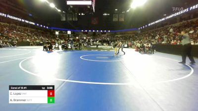 115 lbs Consi Of 16 #1 - Cassady Lopez, Vintage vs Akirah Bremmer, Sutter