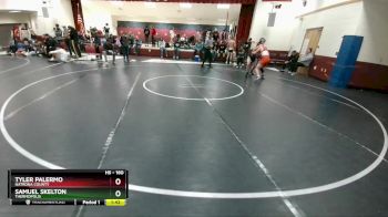 160 lbs Cons. Semi - Tyler Palermo, Natrona County vs Samuel Skelton, Thermopolis