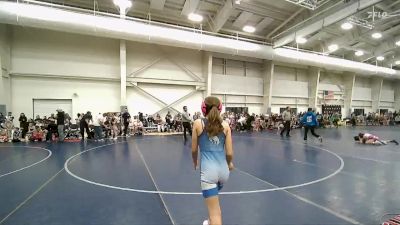 85 lbs Champ Round 1 (16 Team) - Addison Aplin, Idaho Red vs Mia Hanger, Team Wyoming