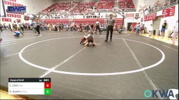 52 lbs Consi Of 8 #1 - Chance Chill, Perry Wrestling Academy vs Greyson Austin, Woodward Youth Wrestling