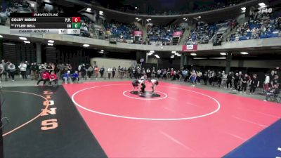 165 lbs Champ. Round 1 - Tyler Bell, Stillman Valley vs Colby Midiri, Pleasant Plains