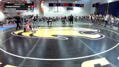 144 lbs Champ. Round 1 - Carter Straight, Impact Wrestling Academy vs Zack Hudson, VA ELITE