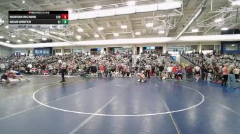 132 lbs Champ. Round 2 - Boston Richins, Lehi vs Bear Winter, South Summit