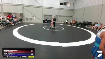 101 lbs Round 2 (10 Team) - Jenger Rhodes, South Carolina vs Ella Henning, Minnesota