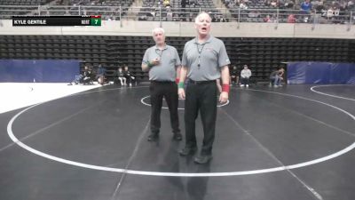 220 lbs Semifinal - Jamil Morrow, Bowie vs Kyle Gentile, North Wales